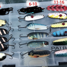 Kuusamo Finland P.Räsänen 7cm  valitse yksi uistin kuvista - pikkukuva 1