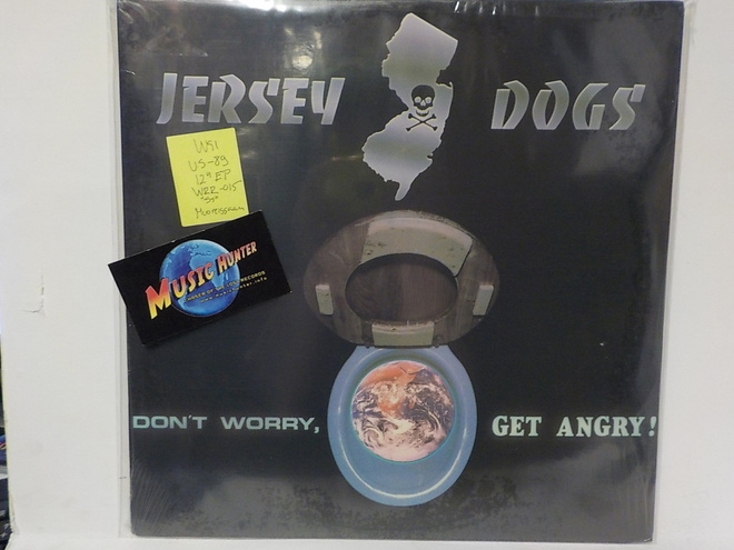 JERSEY DOGS - DON ' T WORRY , GET ANGRY - UUSI LP