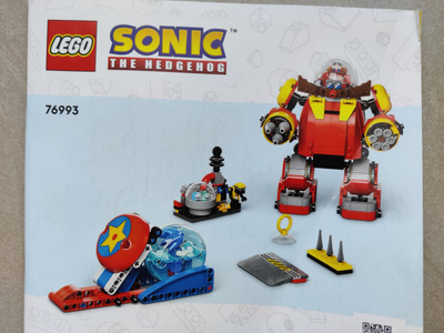 Lego 76993 Sonic vs.Dr Eggmanin Kuolemanmunarobotti