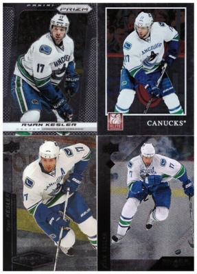 4 x RYAN KESLER Canucks, Hienoista Sarjoista
