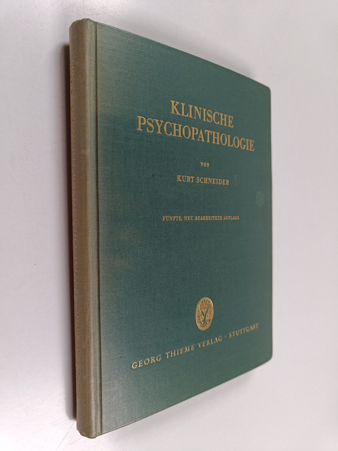 Kurt Schneider : Klinische psychopathologie
