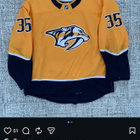 Pekka Rinne Nashville gameworn paita playoffs - pikkukuva 1