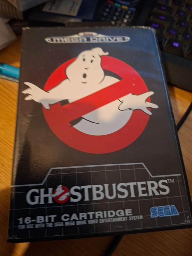 Sega Mega Drive Ghostbusters CIB