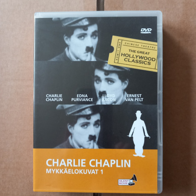 Charlie Chaplin mykkäelokuvat 1 Suomi dvd