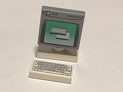 Lego Friends näyttöruutu ja näppäimistö