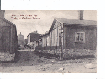 VANHA Postikortti Turku 1900-l