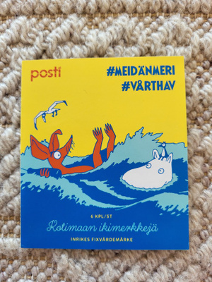 Postimerkki Muumi 6 kpl - Meidänmeri