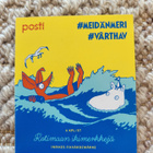 Postimerkki Muumi 6 kpl - Meidänmeri - pikkukuva 1