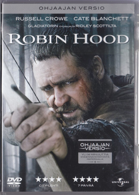 Robin Hood - ohjaajan versio (Russell Crowe) DVD K15