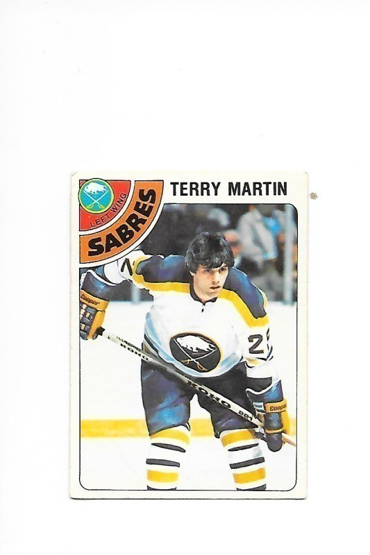 1978-79 OPC #178 Terry Martin Buffalo Sabres