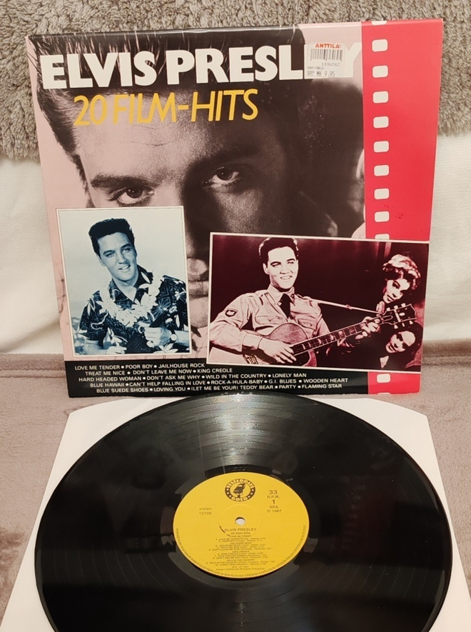 Elvis Presley 20 Film-Hits lp