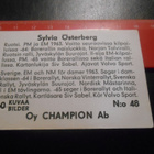 K14. Champion Monte Carlo # 48 Sylvia Österberg - pikkukuva 2