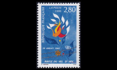 Ranska 3107 ** Juutalaisten joukkopidätys 1942 (1995)