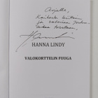 Hanna Lindy : Valokorttelin fuuga : runoja (signeerattu, ... - pikkukuva 3