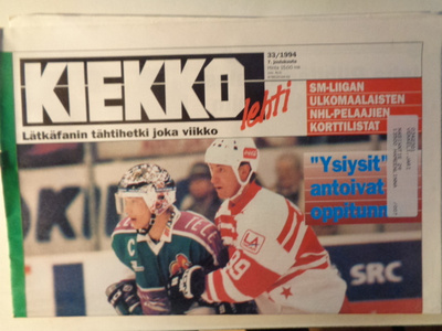 Kiekkolehti Nro 33/1994 (21.1)