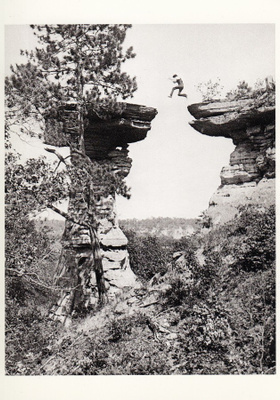 Hyppy, Stand Rock, Wisconsin Dells USA, 1887