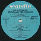 (LP) Laila Kinnunen - Iskelmiä Vuosien Varrelta (1.painos) - pikkukuva 3