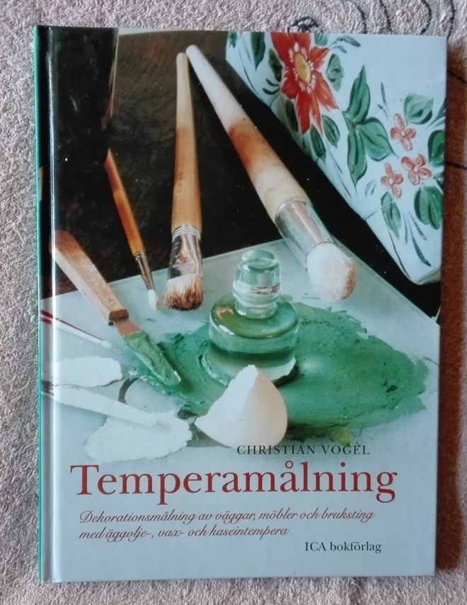 Temperamålning. Dekorationsmålning av väggar, möbler mm.