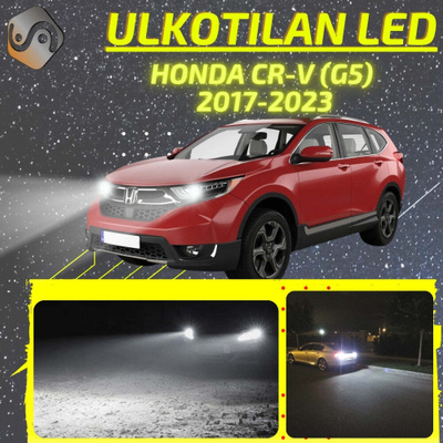 CR-V (G5) 2017-2023 Ulkoiset LED -valot