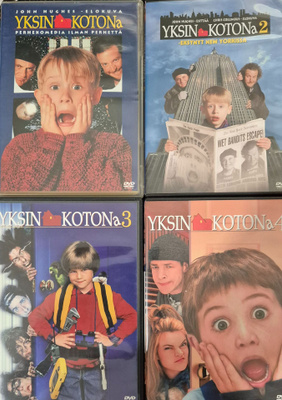 Yksin kotona1-4 -DVD