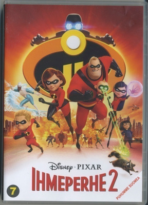 Disney / Pixar: IHMEPERHE 2 – Suomi-DVD 2018, Puhumme suomea