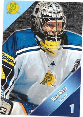 2005-06 HC Vsetin Postikortti #1 Sasu Hovi Tappara MV
