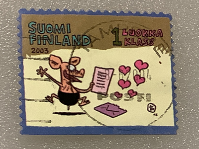 1629/ 2003 Viivi ja Wagnerin 6/6 o leimattu loisto