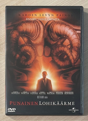 Thomas Harrisin PUNAINEN LOHIKÄÄRME (2002) Anthony Hopkins