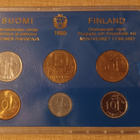 Markkarahasarja 1985 Sinetöity Rahat UNC muovit OK. - pikkukuva 1