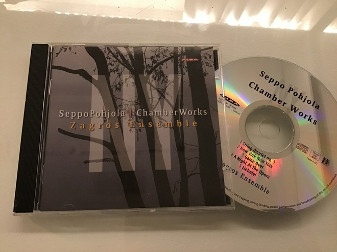 Seppo Pohjola / Zagros Ensembel . Chamber works CD alba