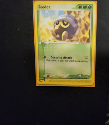 Seedot #76 Pokemon Sandstorm card