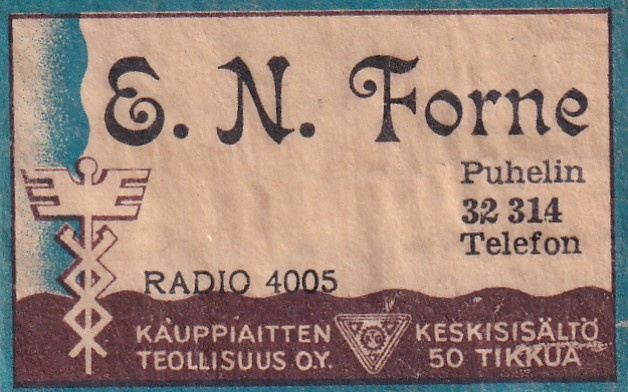 E. N. Forne, Radio 4005    4/7