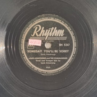 Savikiekko 1947 - Louis Armstrong - Rythm BM 5347 - pikkukuva 1