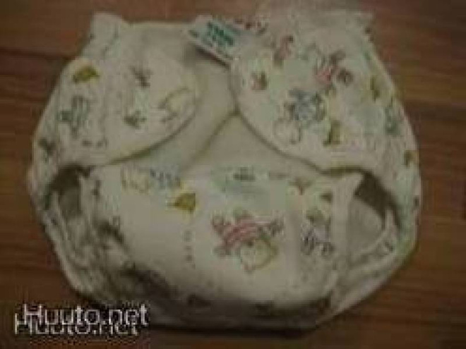 Imse Vimse BUMPY nallekuviollinen vaippakuori S 5-8 kg!