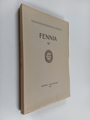 Fennia 62 : Entwicklung des sudlichen Vor-Päijännesees ; ...