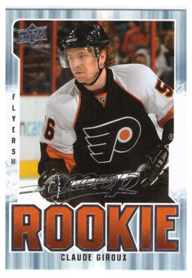 2 x CLAUDE GIROUX Philadelphia Flyers, Rookie Kortteja