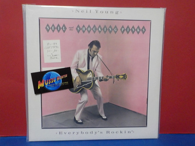 NEIL YOUNG - EVERYBODYS ROCKIN M-/M- EU -83 LP