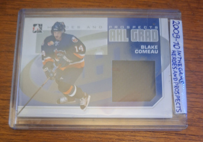 2009-10 In The Game Heroes and Prospects-AHL Grad Jerseys