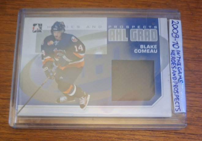 2009-10 In The Game Heroes and Prospects-AHL Grad Jerseys