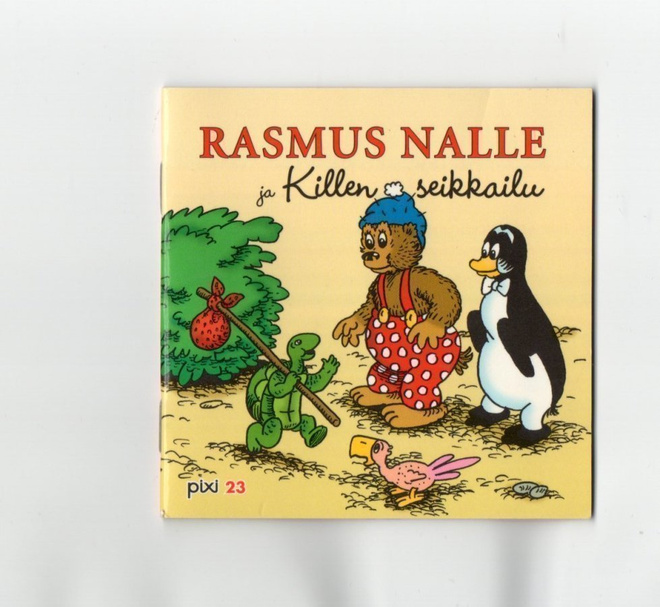 MINIKIRJA  "°RASMUS NALLE ja KILLEN SEIKKAILU"° / Pixi