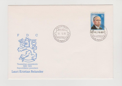FDC 1983 Relander