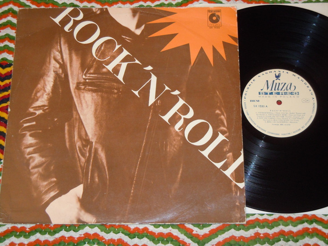 (It's) ROCK 'n' ROLL -  kokoelma LP 1977  rockabilly EX-