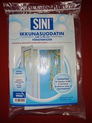 Sini ikkunasuodatin - 160 x 95 cm
