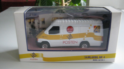Ahvenanmaan postin keräilyauto n:o 4