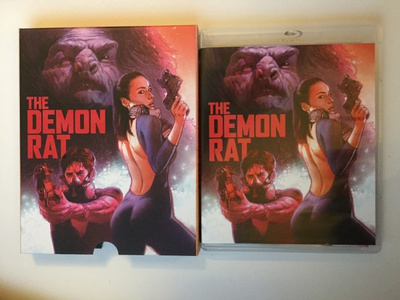 The Demon Rat (Blu-ray) Vinegar Syndrome (1992 Slipcase