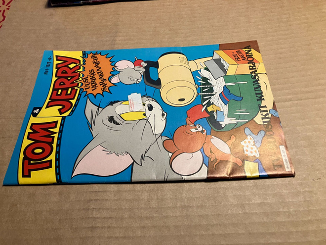 TOM & JERRY 1/1979 HYVÄ ENSIMMÄINEN NUMERO