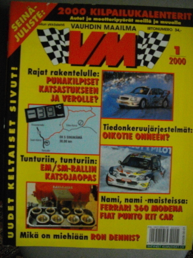 Vauhdin Maailma Nro 1/2000 (25.1)