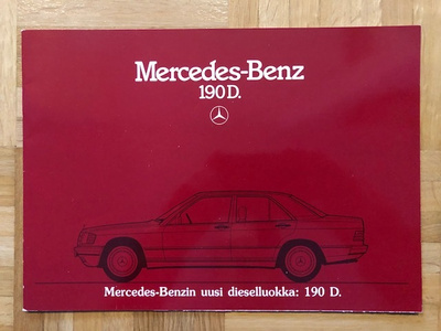Esite Mercedes W201 190 D, 1984