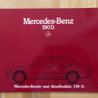 Esite Mercedes W201 190 D, 1984 - pikkukuva 1