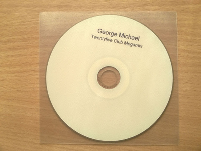 George Michael - Twentyfive Club Megamix CDS